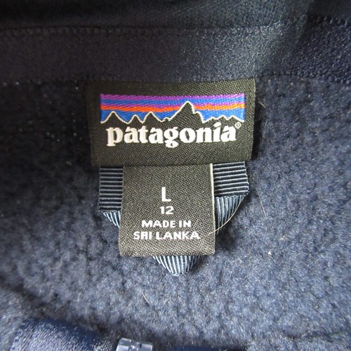 Patagonia Shirt Girls Large Long Sleeve High Neck Sweater 1/4 Zip - Picture 4 of 11
