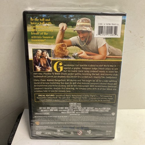 Caddyshack (30th Anniversary) (DVD, 1980) New Sealed Region 1 - Picture 2 of 3