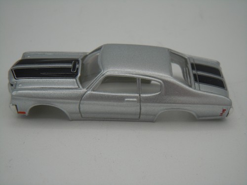 JOHNNY LIGHTNING #809 SILVER/BLACK '70 CHEVELLE SHELL ~ NOS ~ FITS AURORA TJET - Picture 2 of 7