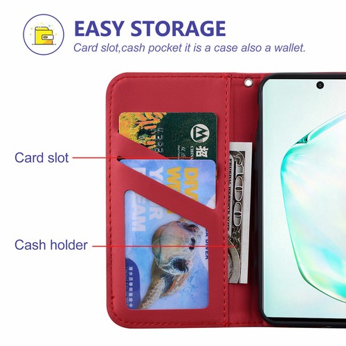 Cute Leather Flip Wallet Stand Case For Samsung Galaxy S23 Ultra S22 S21 S20 S10 - Picture 24 of 31