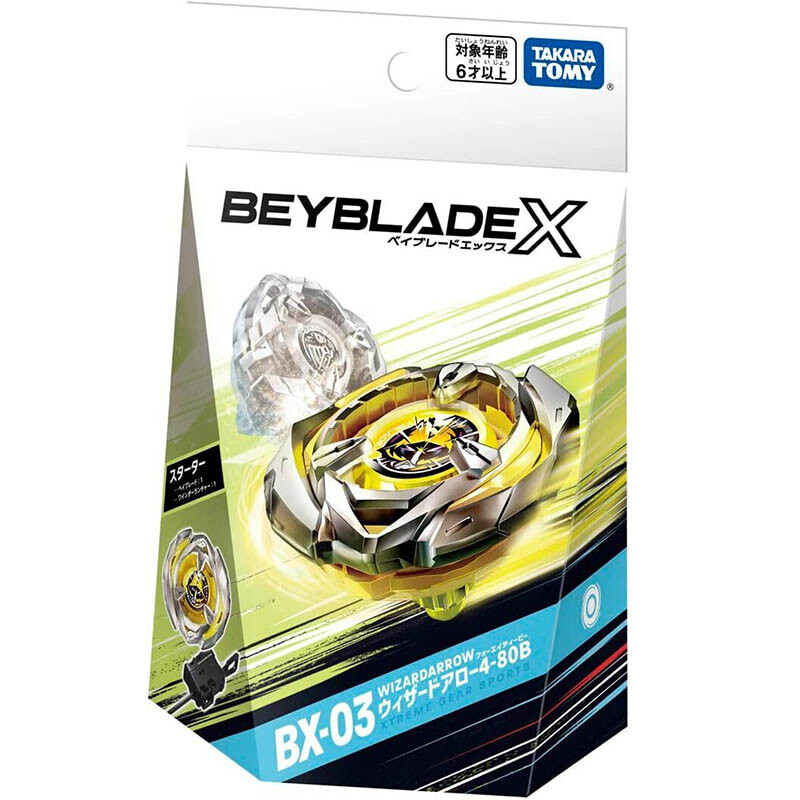 TAKARA TOMY Wizard Arrow 4-80B Beyblade X Burst Booster Launcher