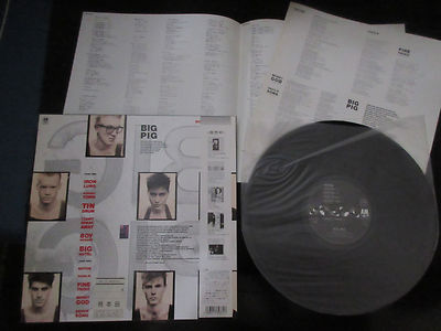 Big Pig Bonk Japan Promo Label Vinyl LP with OBI Sherine Nick