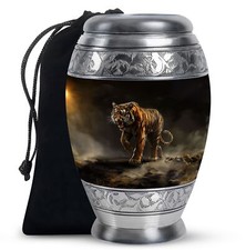 Tiger Funeral Urns For Human Ashes Large, Urns For Ashes Human, 10 Inch