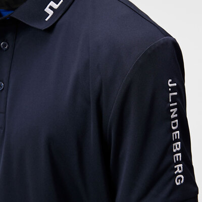 New Mens J.LINDBERG TOUR TECH REGULAR FIT GOLF POLO GMJT06337-6855