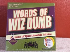 Words of Wiz Dumb Questionable Advice Board Game All Things Equal Inc Word Play