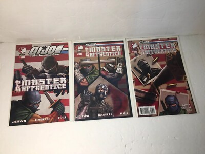 G.I. JOE MASTER & APPRENTICE (Vol 1) 1 2 3 NEVER READ NM Snake Eyes Storm Shadow