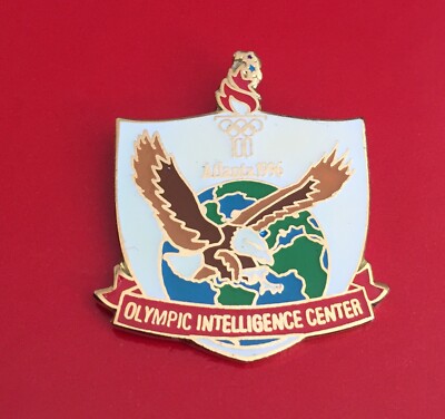 Pin Jo Atlanta 1996 Olympic Intelligence Center 