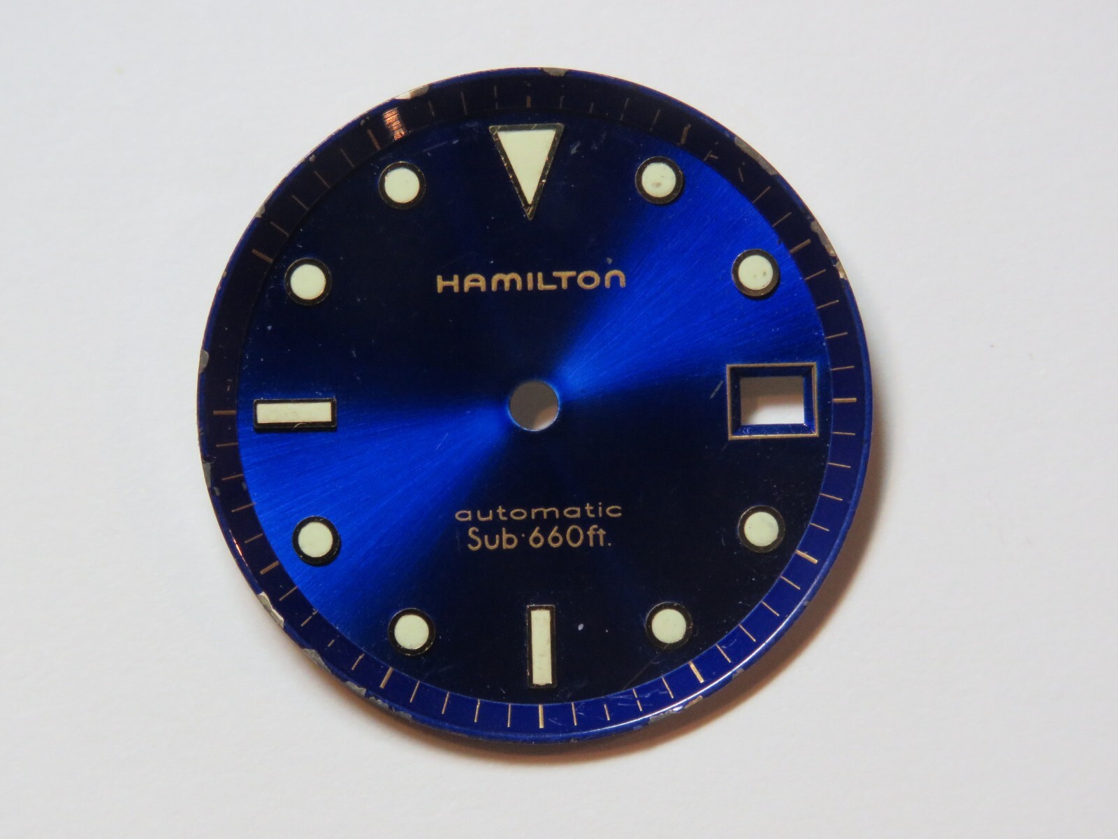 Hamilton Automatic Sub 660ft Dial- 29mm - image 4