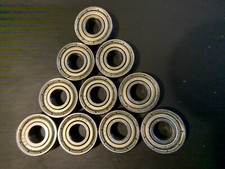 10 x 696ZZ 2 Shielded Metal Ball Bearing 6mm x 15mm x 5mm New