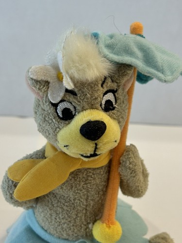 Hanna Barbera The Yogi Bear Show Cindy Bear 7" Plush Stuffed Animal Toy Figure - Picture 5 of 8