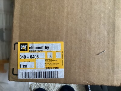 Neu Original Caterpillar CAT Hydraulikgetriebefilter 340-0406 3400406