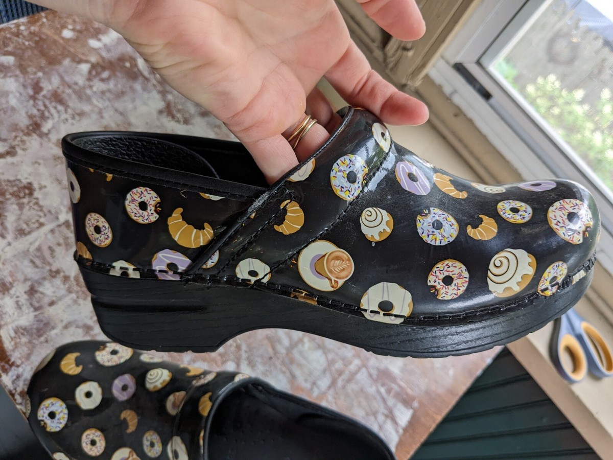 Danskos Donut Coffee Professional Patent Leather Shoes Euro Danskos Donut Coffee Professional Patent Leather Shoes Euro