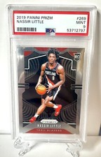 2019-20 Panini Prizm Nassir Little Rookie RC #269 Trail Blazers PSA 9 Mint  #491