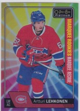 16/17 PLATINUM..ARTTURI LEHKONEN..COLOR WHEEL..MARQUEE ROOKIES..# 186..CANADIENS