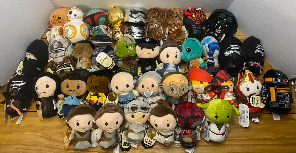 Hallmark Itty Bitty Plush Star Wars Characters U PICK DROP DOWN 10% off 2 +