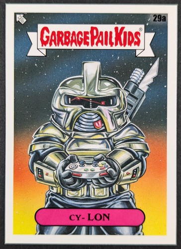 Cy Lon Battlestar 2023 Topps Intergoolactic Garbage Pail Kids Card #29a (NM)