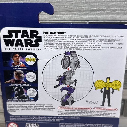 New Star Wars The Force Awakens Poe Dameron #B3449 Action Figure In Package - Picture 10 of 14