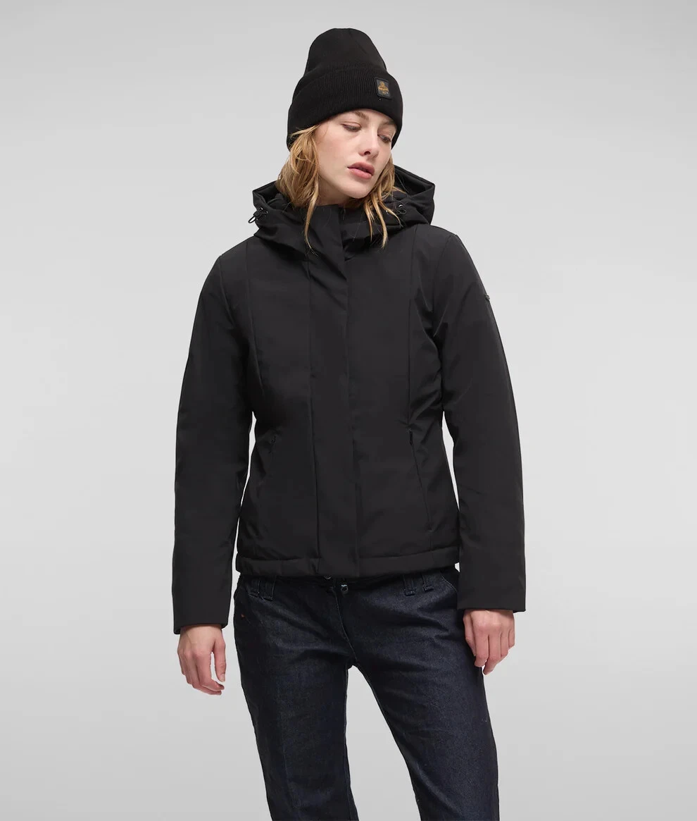 Giacca Invernale Imbottita Donna – Parka Lungo Con Cappuccio, Antivento E Impermeabile, Piumino Leggero Per Neve E Uso Quotidiano, Taglie S-8XL