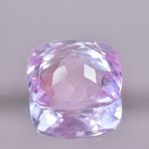 Natural Certified Pink Kunzite Brazil 12.50 Ct Cushion Cut Rare Loose Gemstone - Picture 3 of 3