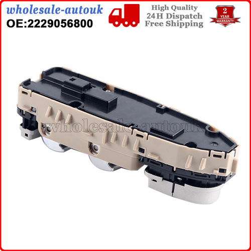 Driver Window Switch For Mercedes W205 S205 X253 /C253 A2059056811 A2229056800 - Picture 5 of 12