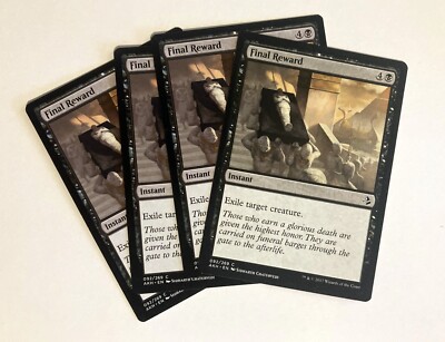 Final Reward (4) Amonkhet NM MTG Magic the Gathering