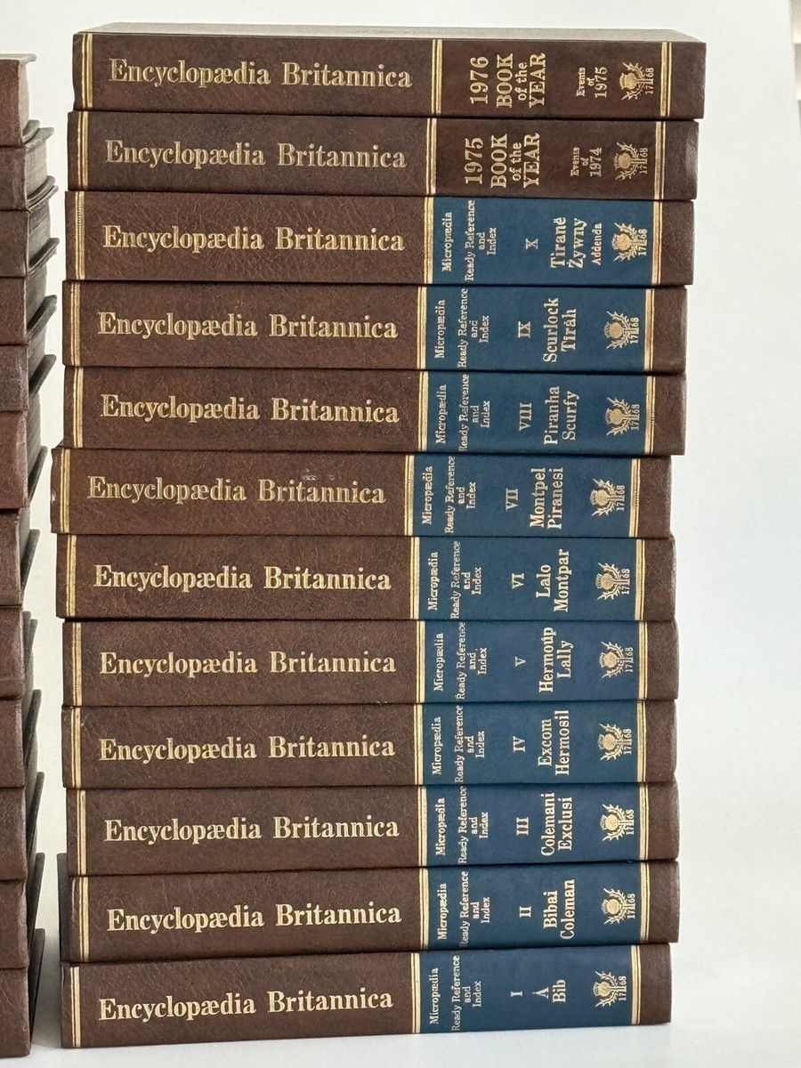 Encyclopedia Britannica - 15th Edition 1974 - FULL SET +