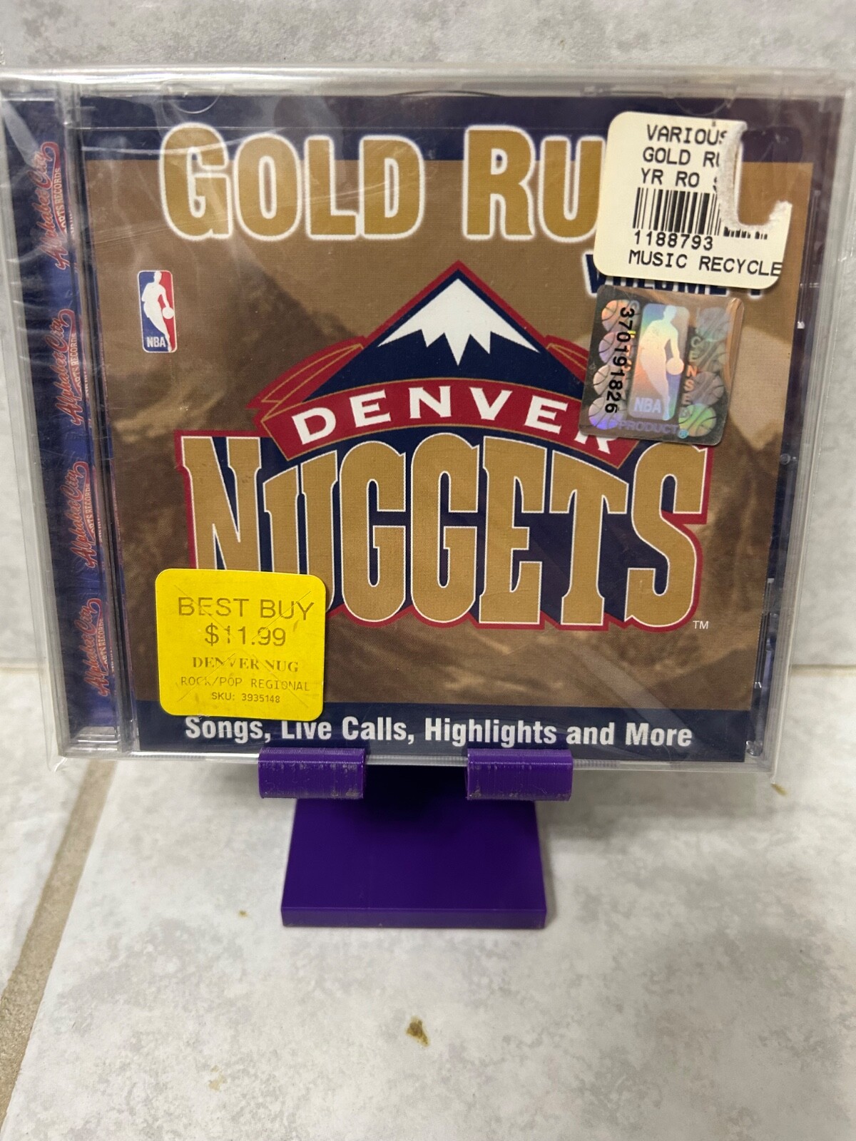 Denver Nuggets NBA Greatest Hits Vol 1 Alphabet City