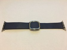 Genuine Apple Watch Band - 38mm 40mm Midnight Blue Modern Buckle LARGE size