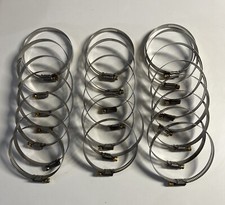Lot of  22  Breeze Clamps 62056 #56  62052  #52  62060  #60