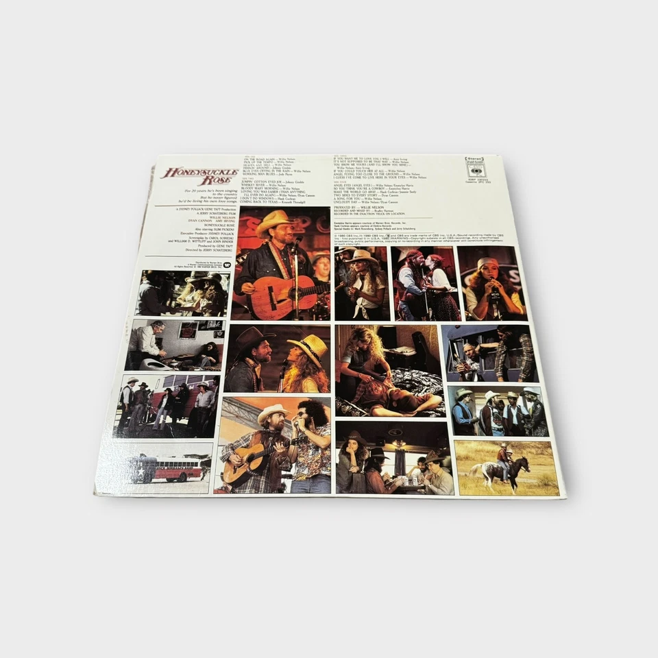 Willie Nelson Honeysuckle Rose Vinyl LP Soundtrack S2BP220233 CBS Records 1980 - Image 2 of 4