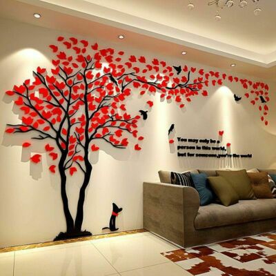 Large Family Tree Wall Decals 3d Diy Acrylic Stickers Mural Home Decor Hot - Tree Wall Decor Stickers Large Family Tree Wall Decals 3d Diy Acrylic Stickers Mural Home Decor Hot - Tree Wall Decor Stickers