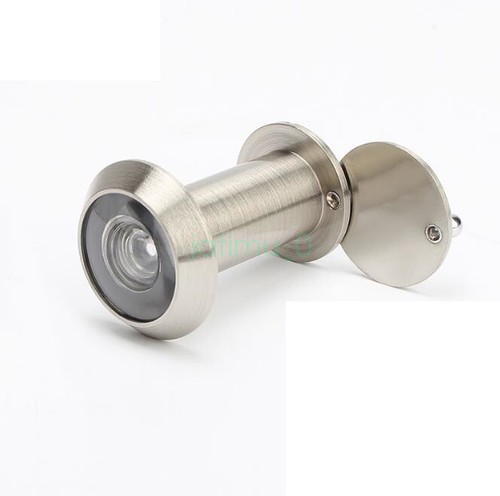 Security Door Eye Spy Hole Peephole Viewer 200° Adjustable Glass Lens NEW - Picture 11 of 14