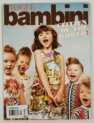 Vogue Bambini Citizen of World Fashion #251 Marzo Aprile Vogue Bambini Citizen of World Fashion #251 Marzo Aprile