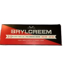 Brylcreem 3-in-1 Original High Shine Men's Hair Cream for Styling 5.5 Ounce
