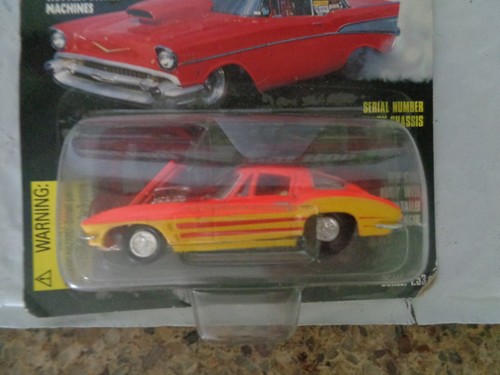 (3) Hot Rod Racing Champions - Toy Cars - '57 Corvette - "63 Corvette - Picture 2 of 4