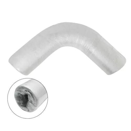 90 Degree OD 102mm 4" Aluminum Intercooler Intake Pipe Piping Tube Hose L=550mm - Picture 4 of 8