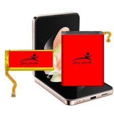 Large Power 2730mAh & 1170mAh Grade A Battery f Samsung Galaxy Z Flip 4 SM-F721U