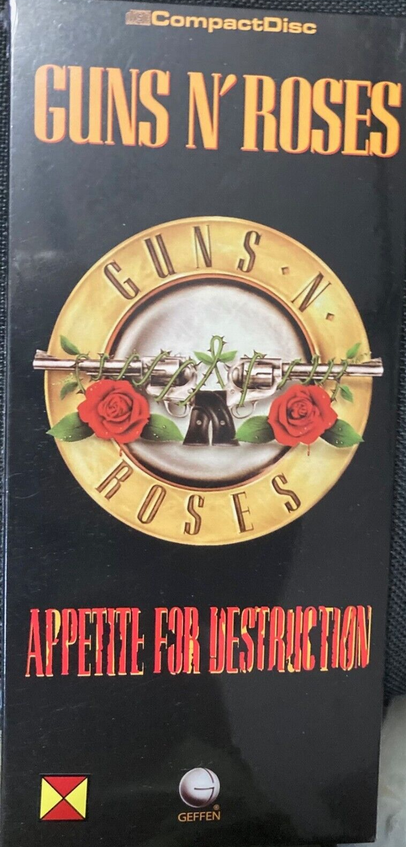 Guns N' Roses – Appetite For Destruction - CD USA LONGBOX