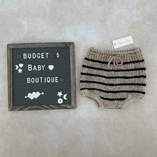 NWT RYLEE + CRU Chenille Stripe Bloomers Size 2-3Y 2T 3T