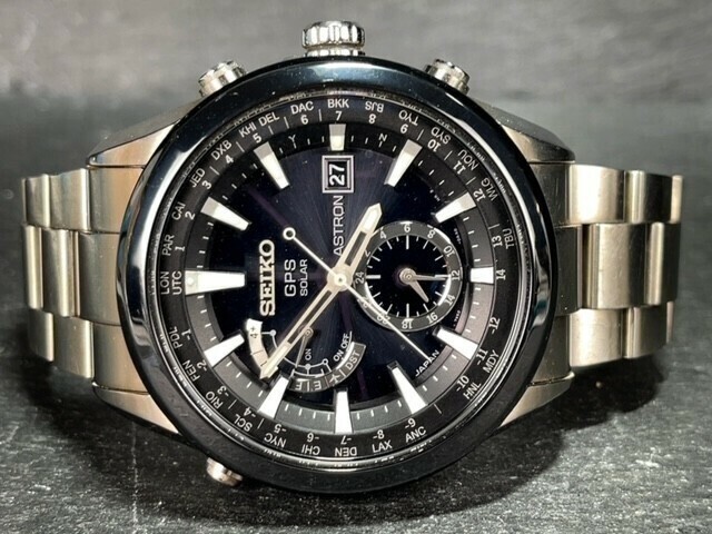 Seiko Astron SBXA003/7x52-0AA0 GPS Solar Quartz Men's Watch