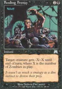 Feeding Frenzy x4 - Onslaught - NM-Mint, English - Onslaught
