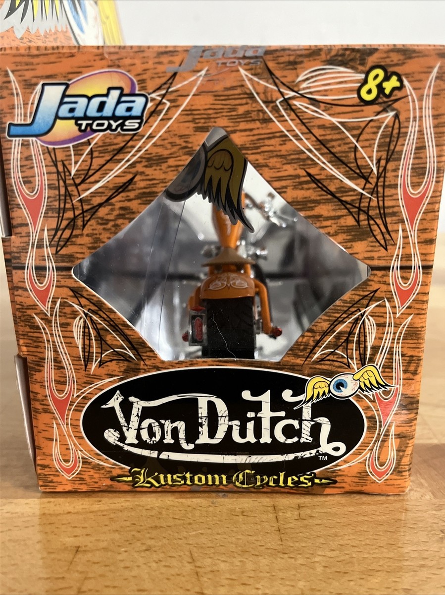 Jada Toys Von Dutch Kustom Cycles CRUEL WORLD 100% DIE-CAST Jada Toys Von Dutch Kustom Cycles CRUEL WORLD 100% DIE-CAST