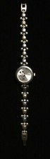 Disney Women Silver On Silver Gold Accents MICKEY MOUSE Watch MU1089