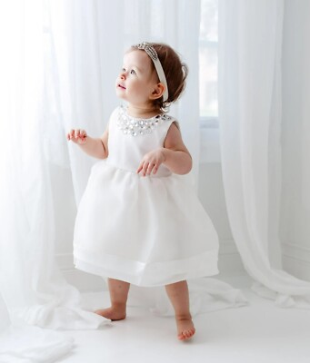 Taufkleid Mädchenkleid Festkleid Blumenmädchen BM34