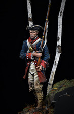 American Continental Soldier 75mm Painted Toy Soldier Pre-Sale  Art