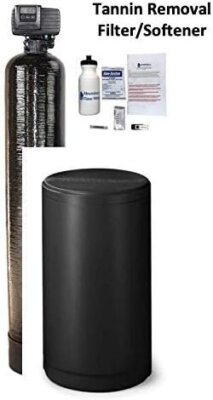 AFW Filters Built 1.5 cu ft Digital Tannin Filter On Demand Water Softener...
