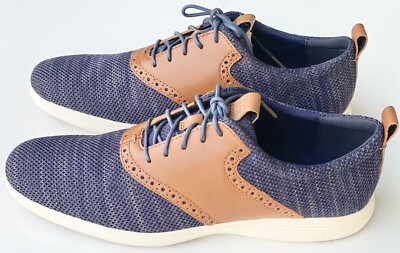 Cole Haan Tan and Blue Oxfords Cole Haan tan suede oxfords. In excellent used... | Depop main image 4