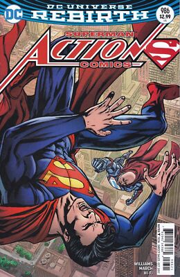 ACTION COMICS (2016) #986 - DC Universe Rebirth - VARIANT Cover