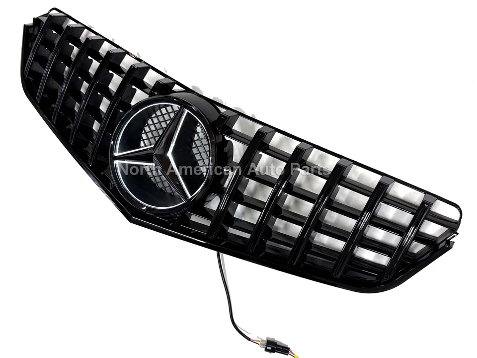 Clase E 2010 2011 2012 2013 cupé GT parrilla iluminada LED negro Star E350 E550 Foto 4 de 4