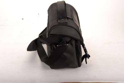 Nikon Camera Large Shoulder Bag Case Canvas Black Pockets 12" Wide - Picture 4 of 6